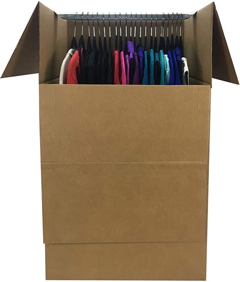 wardrobe moving boxes with bar